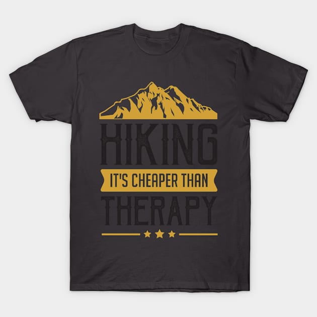 Hiking Therapy T-Shirt by Usea Studio